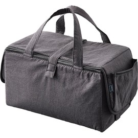 Yamazaki 2136 Iron Storage Mat, Dark Gray, Size when Stored (W x D x H): Approx. 13.0 x 7.1 x 7.1 inches (33 x 18 x 18 cm) (not including handles), Standard Line Iron Mat, Iron Storage