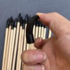 JIHUOO 10 Pcs 9.4 Inch Wood Archery Target Arrows Archery
