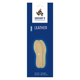 Shoeboy's Leather - Einlegesohle aus Leder, sorgt für Frische im Schuh - Größe 46, 1 Paar