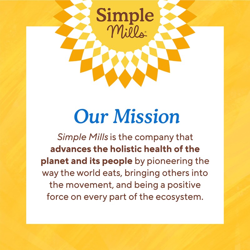 Simple Mills Pop Mmms Cheddar Baked Snack Crackers, Gluten Free,