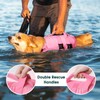 Kuoser Dog Life Jacket - High Flotation, Reflective Vest for