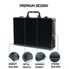AUKURA 15 slots Watch organizer Case, Aluminum watch storage box,
