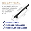 Ravinte 30 Pack | 7.38'' Cabinet Pulls Matte Black Stainless