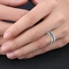 Gifts for Son Fidget Ring Anillos Para Hombre Mens Spinning