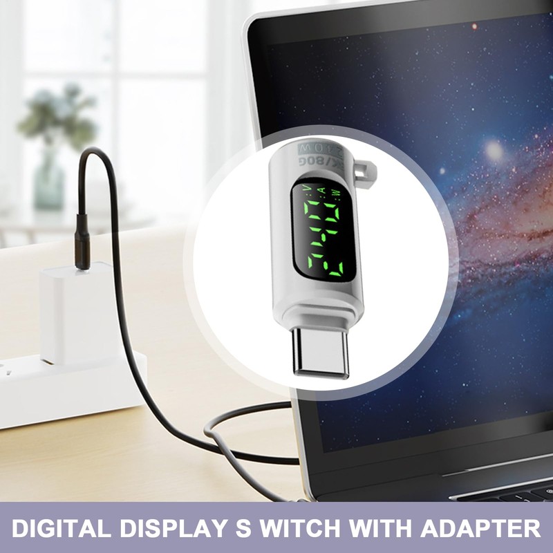 USB Tester - Digital Display Adapter | High Speed Transportation