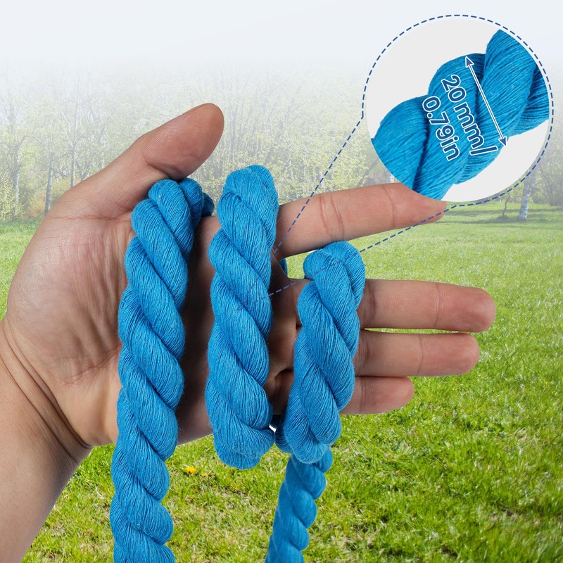 MKO SHUN Tug of War Rope 20FT for Adults and