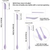 Cooptop 6 Pieces Mini Spatula - Makeup Spatula-Small Silicone Spatula