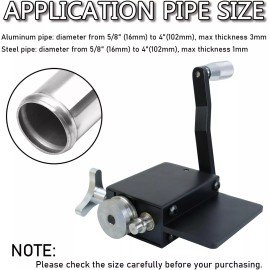 Unbranded Tube Pipe Hose Bead Roller Intake Intercooler Piping Fits Clamps 5/8" DIY Tool