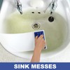 Handled Bath Scrubber, Bathroom Scouring Pad, Heavy Duty Cleaning Sponge