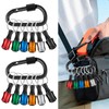 18Pcs 1/4inch Hex Shank Bit Drill Bit Holder Portable Socket