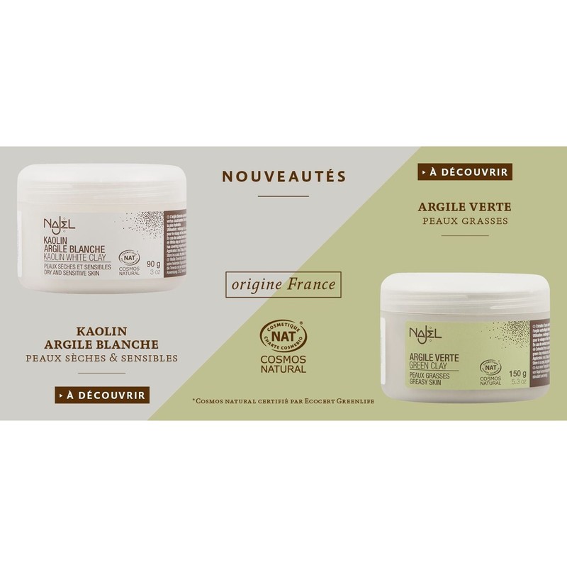 Najel Green Clay Powder Greasy Skin 150g