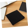 Operitacx 20pcs Black Felt Sheets for Crafts Durable Nonwoven Fabric