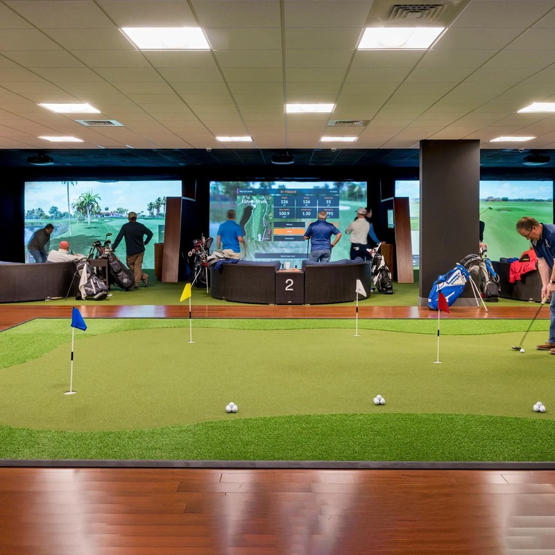 KINGTOP Golf Flag 8x6 Inch - Plain Blue, 420D Nylon,