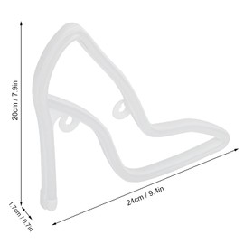 LED High Heeled Shoe Neon Light,Pink High Heels Room Decor, for Festival Party Ktv Bar Home Bedroom Decoration(Pink)