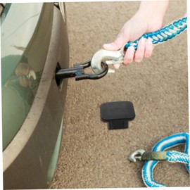 ULTECHNOVO Trailer Hitch Cover Tow Protector Cap for Trucks Durable Easy Installation Protects Against Debris Essential Vehicle Exterior Accessory