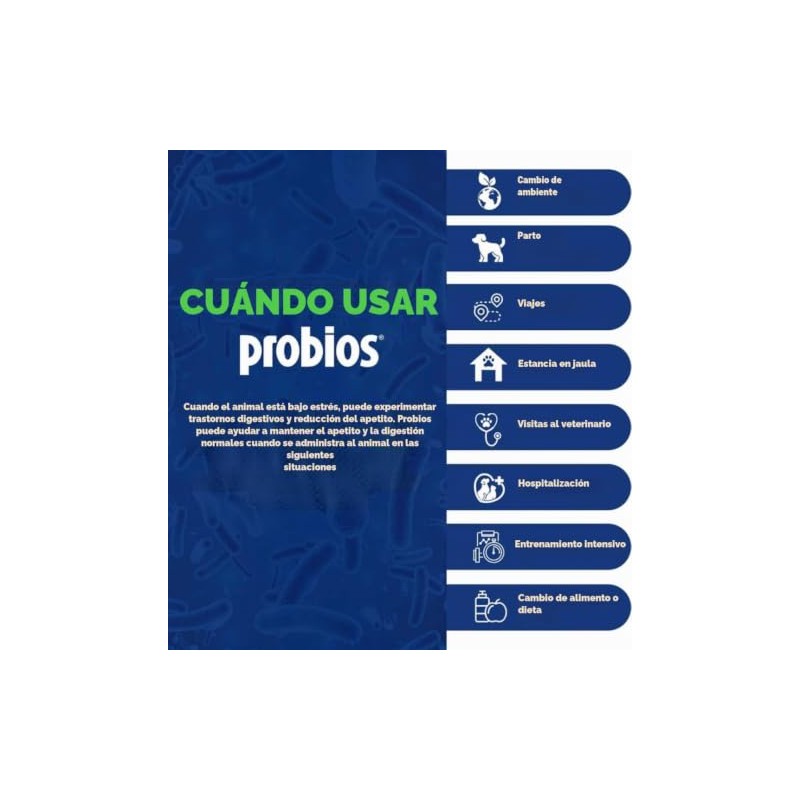 Probios Polvo probiótico para animales, 240 g
