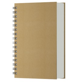 EUSOAR Notebooks Spiral, 1 Pack A5 5.5"x8.3" Hardcover College Ruled Lined Journal, 240 Pages(120 Sheets) Writing Pads Professional Notebook for DIY Note Taking School Business Work Office Diary