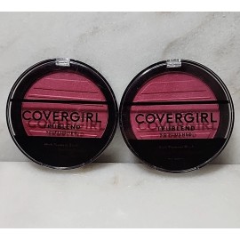 COVERGIRL Lot Of 2- Covergirl -Trublend -So Flushed High Pigment Blush, #380 TEMPTATION.