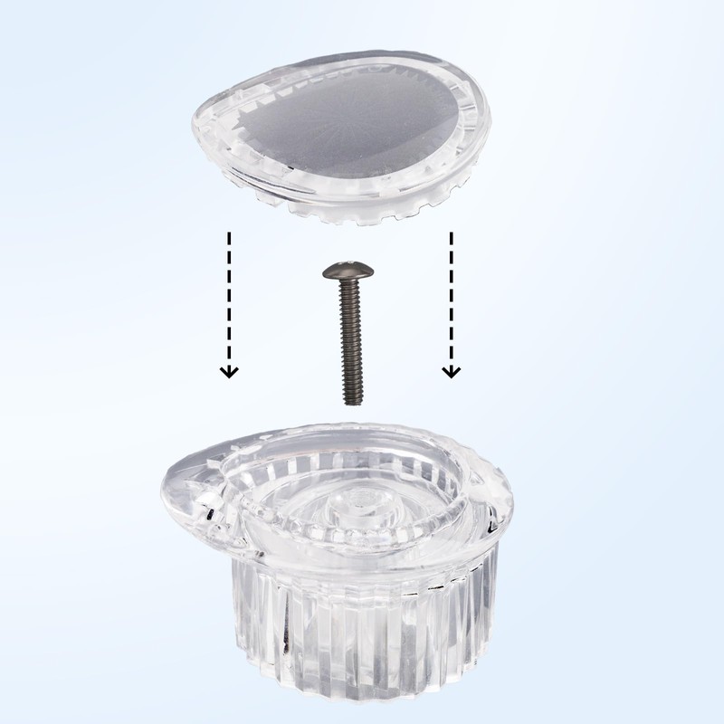 Tinoaly Replacement Knob Compatible with Moen 100710 Shower Handle, Bathroom