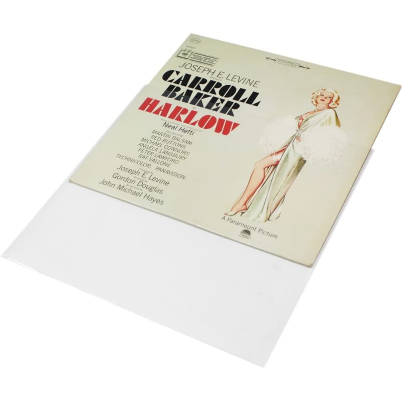 12" LP Record Outer Sleeves Premium 2.5mil Thick Archival Quality,
