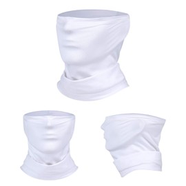 SAITAG Sun Dust Protection Neck Gaiter Breathable Elastic Face Scarf Mask for Hot Summer Cycling Hiking Fishing