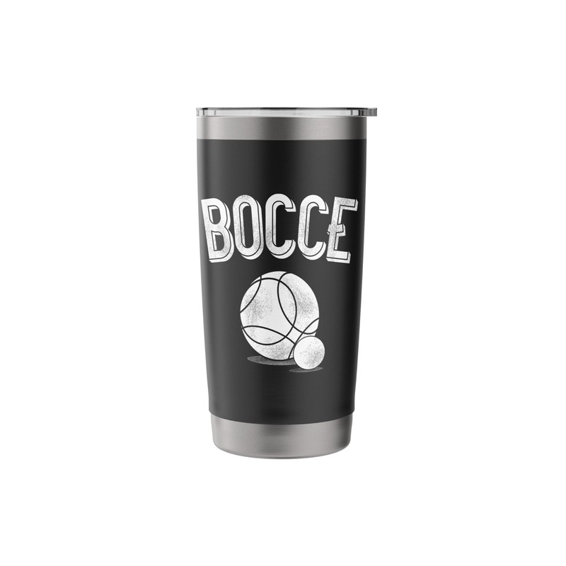 Bocce Legend Slogan with Jack Bocci Game Bocce Ball Stainless