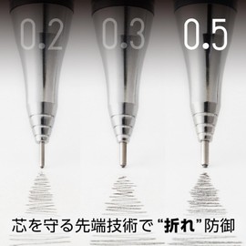 Pentel Mechanical Pencil Orenz Metal Grip 05 XPP1005G2-B Red
