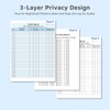 Patient Sign in Sheets, HIPAA Compliant, Carbonless 3-Part Medical Forms