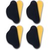 Omniskus 4 Pairs Leather Heel Protector Heel Support Heel Cushion