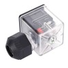 5Pcs Waterproof Solenoid Valve Accessories Plug 12V 24V, Universal DC