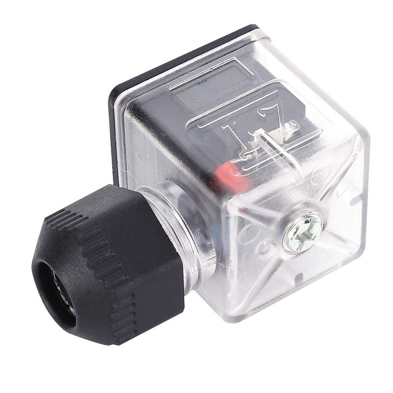 5Pcs Waterproof Solenoid Valve Accessories Plug 12V 24V, Universal DC