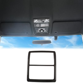 Aunginsy Front Reading Light Lamp Panel Cover Trim Compatible with Toyota Tacoma 2016-2023 Center Console Front Row Reading Light Frame Auto Inner Roof Lamp Panel Decorative Cover Interior Accessories