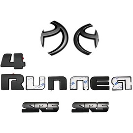 Overlay Emblems Blackout Kit Compatible with 2010-2024 (5PC)