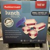 Rubbermaid, Part #7V92, Lunch Blox, Small Entree Kit, W/Side &