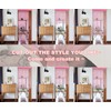 YIIBAII Beaded Curtain Beaded Curtains for Doorways Crystals Suitable for