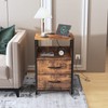 SOOWERY Drawer Dresser for Bedroom with Charging Station, Drawers Dresser