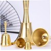 DOITOOL Christmas Handbell Vintage Brass Service Bell for Restaurant Party