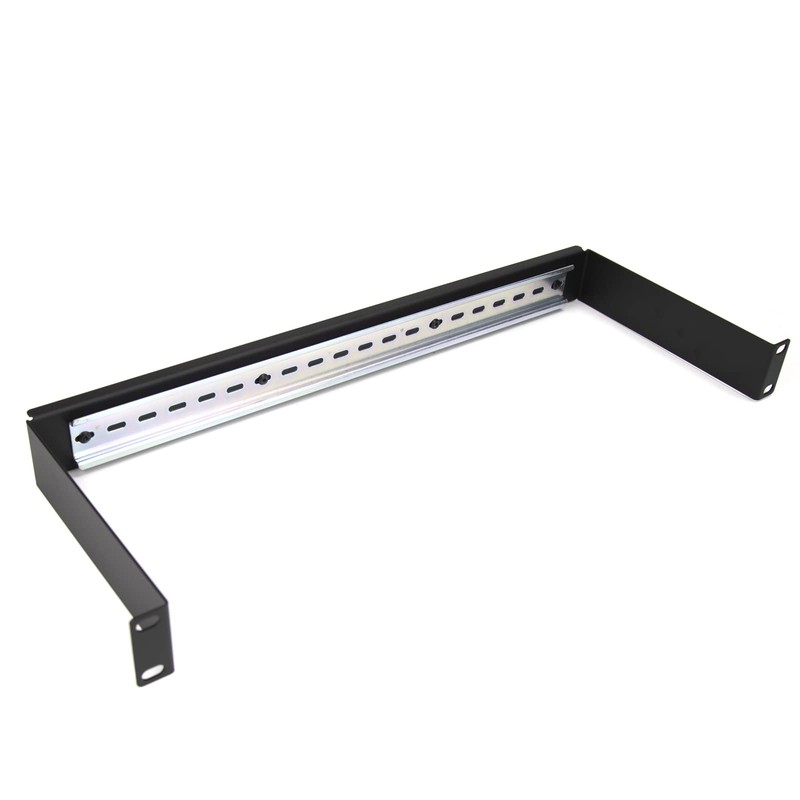 kenable DIN Rail Mounting Bracket 1U for 19 Inch Rack