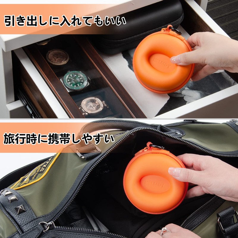 HELMDY Watch Storage Case, Watch Case for Smart Watches, Travel