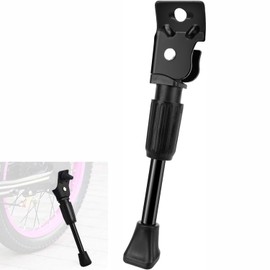 BEANPRECOY Kickstand for Bike, Heavy-Duty Anti-Slip Bicycle Stand Side Kick Bike Stand for Mountain/Road/Sports Bikes, Fits 14-18 Inch Wheels (Black)