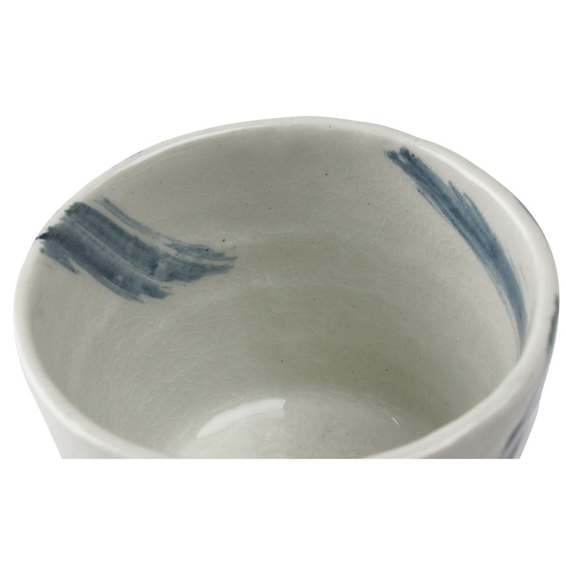 Santto 05929 Banko Ware Noodle Bowl Soba Chiyokuchi Running Water