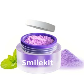 Zahnaufhellungspulver, 15g Pap Natürliches Minze-Zahnaufhellungspulver, Nicht-Sensitiv, Kariesprävention mit sanfter Reinigung, Entfernt Flecken von Tee, Kaffee