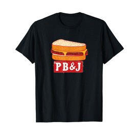 Pretty PB&J Sandwich for Peanuts Butter and Jelly Lovers T-Shirt