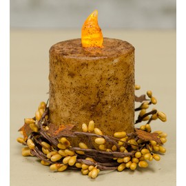 CWI Gifts Pip Ring with Rusty Stars, 2 by 6-Inch, Old Gold