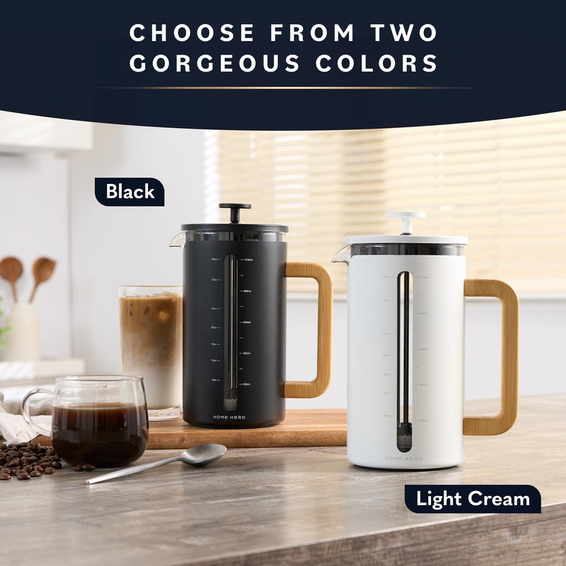 Home Hero French Press Coffee Maker - 34 oz Coffee