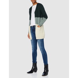 Only Women’s Cardigan, June Bug Stripes: Balsam Green, m