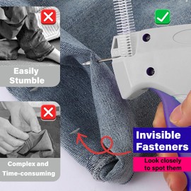 Stitchy Quick Clothing Fixer, Quick Stitch Gun, Mini Micro Stitch Gun for Clothes,Quick Easy to Use for Sewing Quilting Hemming Fine Stitching, Tagging, Clothes,Quilt Fixing