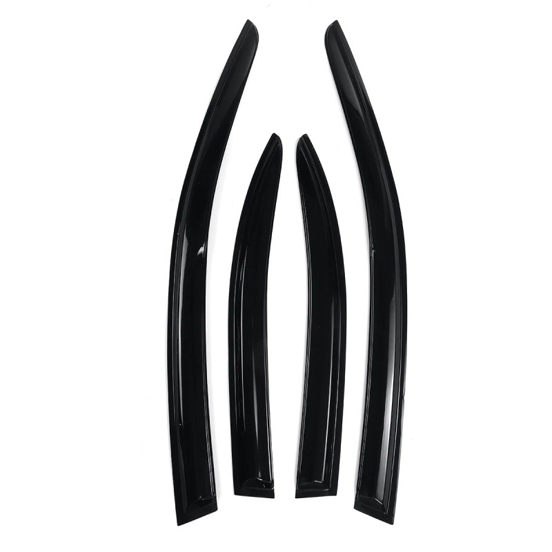 HHENGYISOUL For 08-17 Mitsubishi Lancer Sun Shade Window Visor Weather