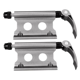 Totority 2Pcs Fork Mount Quick Release Front Wheel Fork Fixing Holder for Storage Durable Design for Bicycles Cars Suvs and Shops for Personal