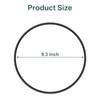 Black Lid Latch Strap Rubber Band 6,7,8 Quart Compatible for